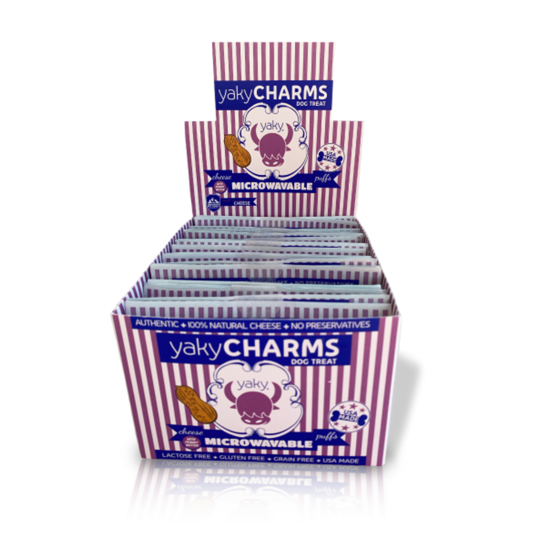 Picture of Himalayan Dog Chew 50700322 12 Piece Yaky Charms Peanut Butter Dog Treats