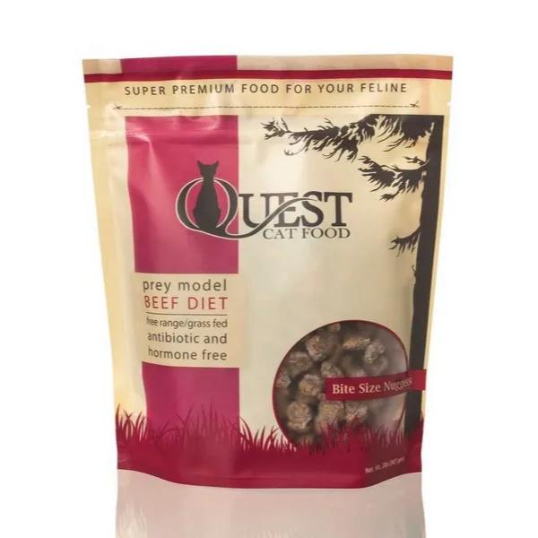 Picture of Steves Real Food 84517101 Cat Frozen Quest Nuggets - Beef - 2 lbs