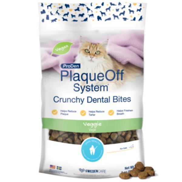 Picture of ProDen PlaqueOff 51880140 3 oz Swedencare Cat Health Crunchy Dental Bites
