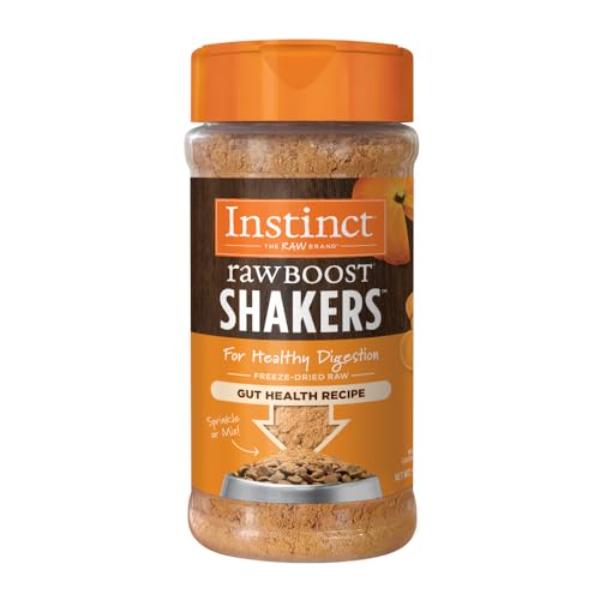 65062025 5.5 oz Raw Boost Shakers Gut Health Freeze-Dried Dog Food Topper