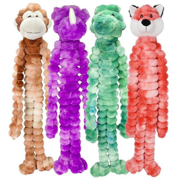 Picture of Multipet 60022435 27 in. International Crimpy Cuddlerz Dog Toy - Assorted Color