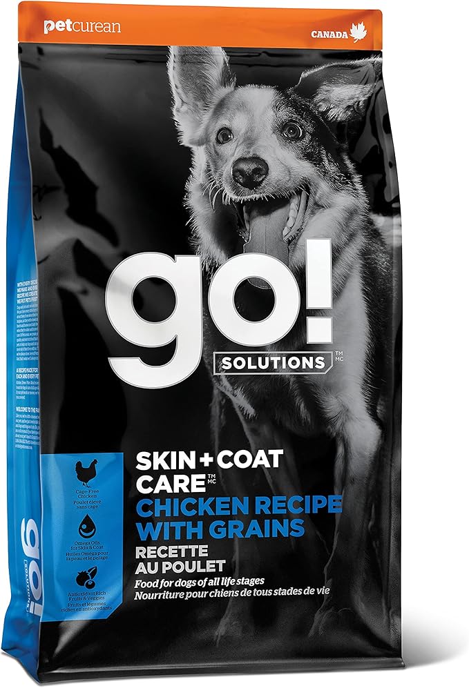 Picture of Petcurean 77100287 Go Solutions Skin & Coat Care Dry Dog Food - Chicken Recipe - 3.5 lbs