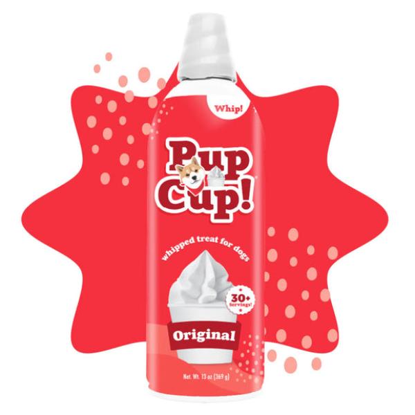 Picture of Pup Cup 77202410 13 oz Whipped Treat for Dogs&#44; Original