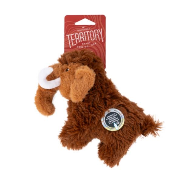 Picture of Territory 88418137 8 in. Plush Woolly Mammoth Dog Toy