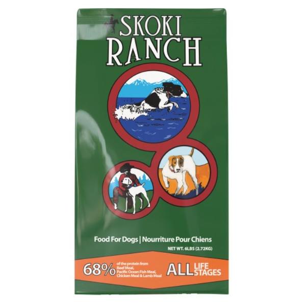 Picture of FirstMate 40310034 SKOKI Ranch All Life Stages Dog Food - 6 lbs