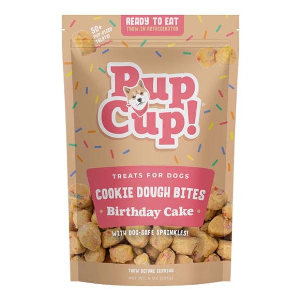 Picture of Pup Cup 77202415 8 oz Cookie Dough Bites Birthday Cake Treats for Dogs