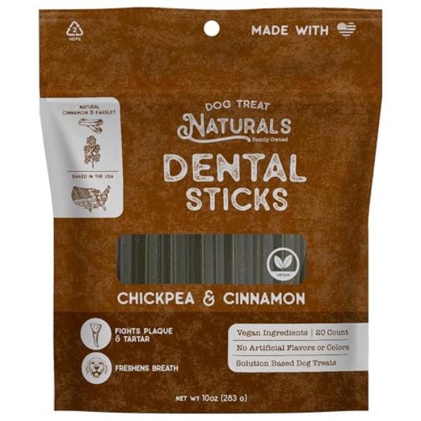 34349300 10 oz Dental Chew Sticks - Helps Clean Teeth & Easy to Digest