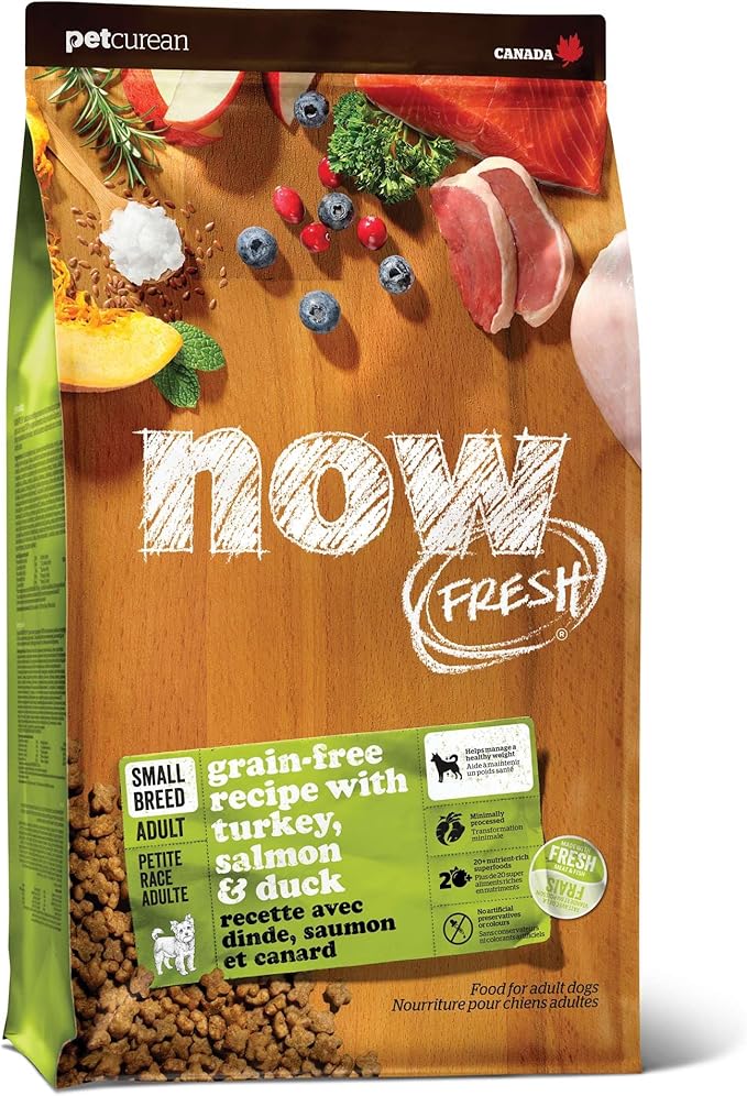 Picture of Petcurean 77100467 Now Fresh Grain Free Small Breed Adult Dry Dog Food - 3.5 lbs