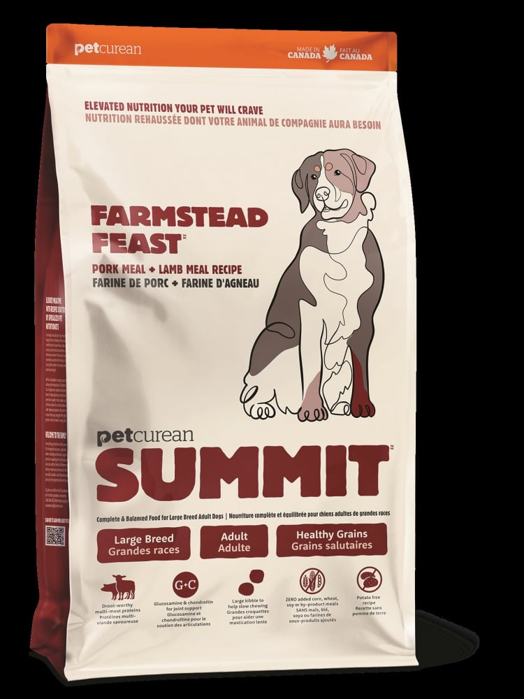 Picture of Petcurean 77100671 Summit Farmstead Feast Large Breed Adult Recipe for Dogs - 25 lbs