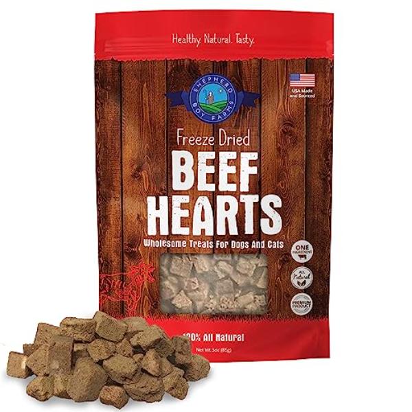 82700206 3 oz All Natural Freeze Dried Dog Treats - Beef Heart