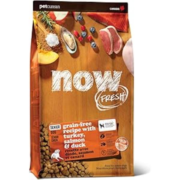 Picture of Petcurean 77100451 Now Fresh Grain Free Senior Dry Dog Food - 3.5 lbs