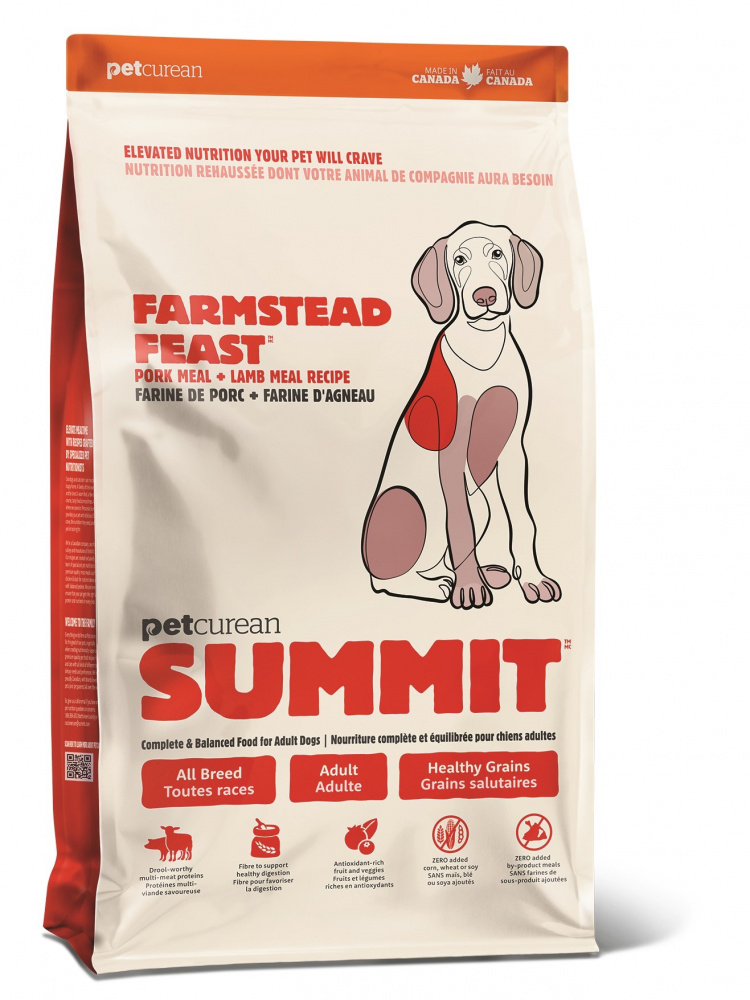 Picture of Petcurean 77100670 Summit Farmstead Feast Adult Recipe for Dogs - 25 lbs