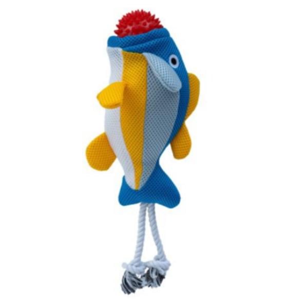 Picture of Territory 88418236 10 in. 2 in 1 Fish Dog Toy