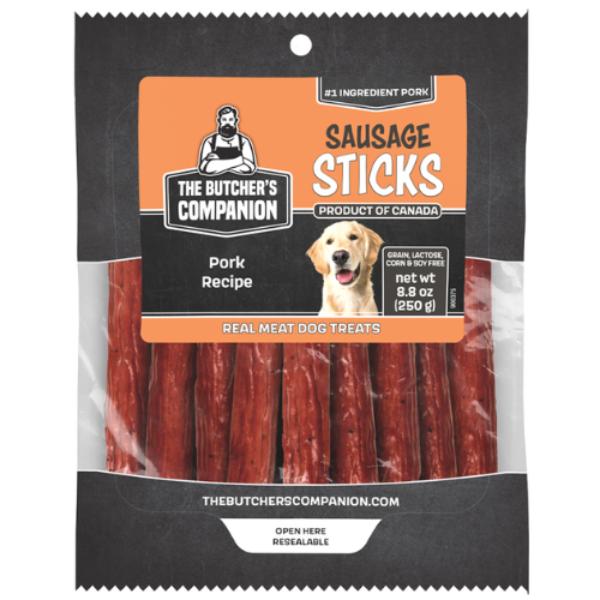 Picture of The Butchers Companion 23400458 6.2 oz Pork Sausage Sticks Dog Treat