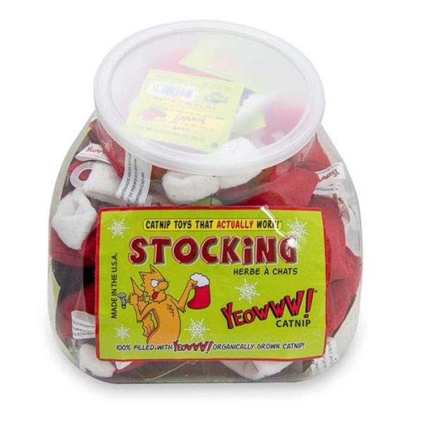Picture of Yeowww Catnip 96500084 Stocking Jugs - Holiday Cat Toys - 36 Piece