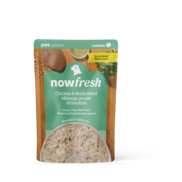 Picture of Petcurean 77100826 2.8 oz Now Fresh Grain-Free Wet Dog Food for Small Breed&#44; Chicken & Broth