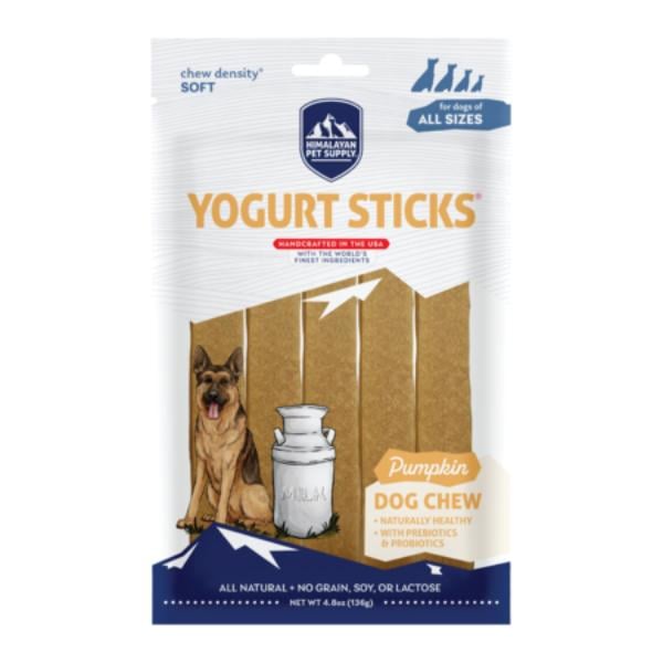Picture of Himalayan Dog Chew 50737802 4.8 oz Yogurt Stick Pumpkin Dog Treat