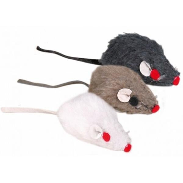 Picture of Trixie Pet Products 89164846 Plush Mouse with Bell for Cats&#44; Assorted Color