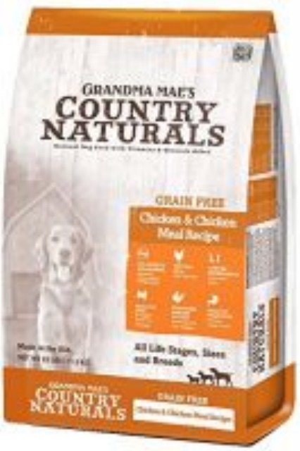 Picture of PF 46000190 4 lbs Grandma Maes Country Natural Limited Grain Free Chicken Dog Food - 6 per Bale