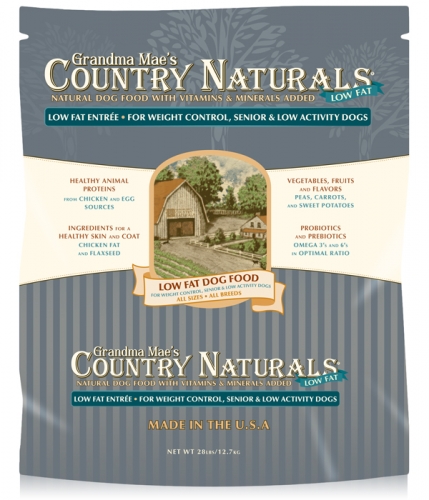 Picture of PF 46000168 14 lbs Grandma Maes Country Naturals Senior Grain Free Low Fat Dog Food