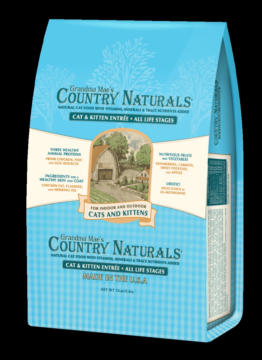 Picture of PF 46000108 12 lbs Grandma Maes Country Naturals Cats &amp; Kittens Food