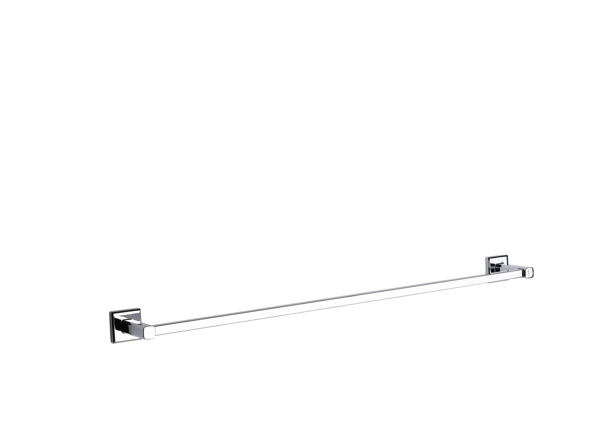 Squared Towel Bar, Polished