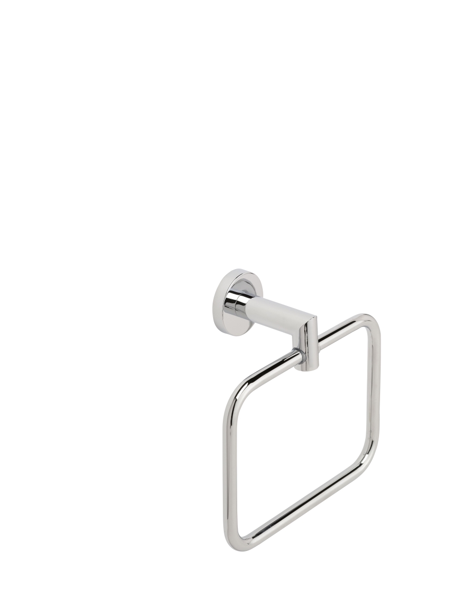 Circular Towel Holder, Polished