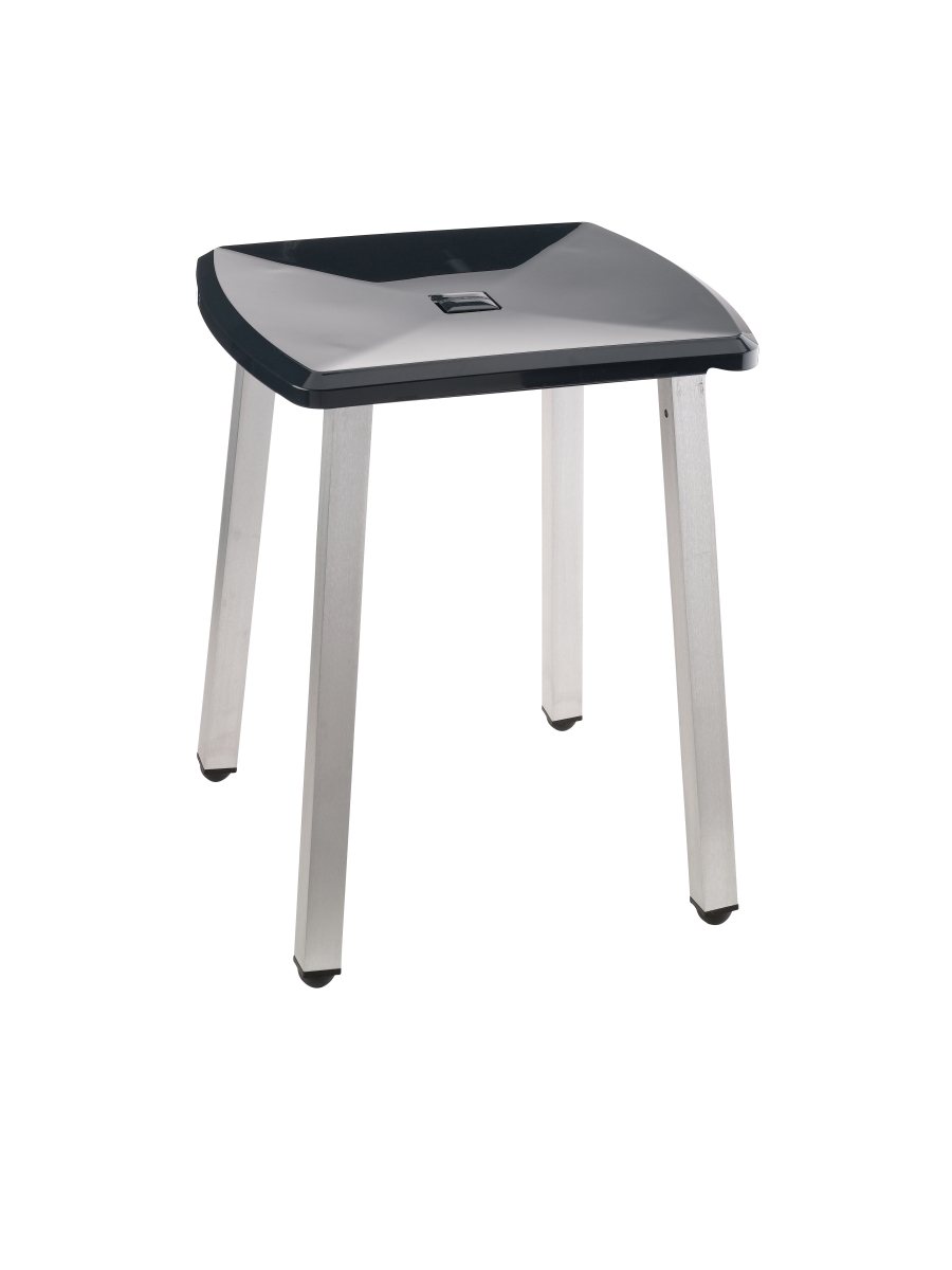 Picture of Ponte Giulio USA G27JDS30D4 Urban Shower Stool&#44; Dark Gray