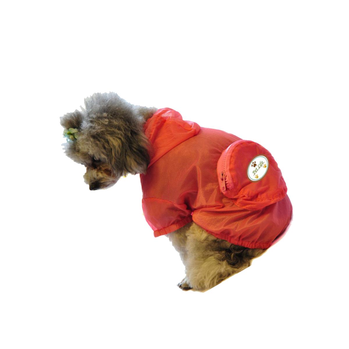Picture of Pet Life R7ORXL Ultimate Waterproof Thunder-Paw Adjustable Travel Dog Raincoat- Extra Large