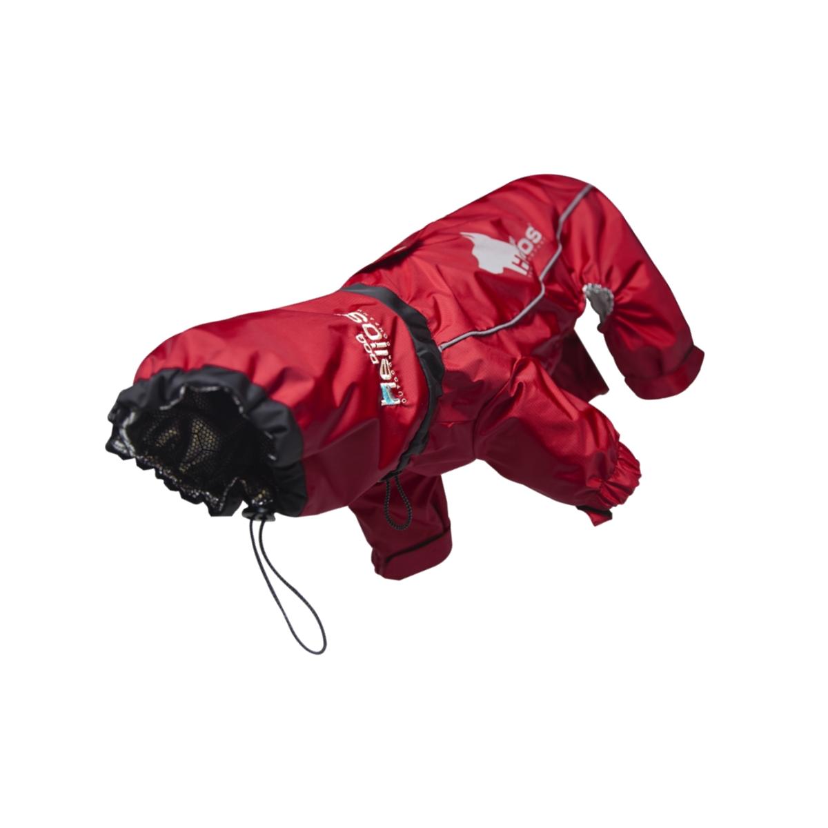 Picture of Command JKHL8RDLG Weather - King Ultimate Windproof Full Bodied Pet Jacket- Large - Red