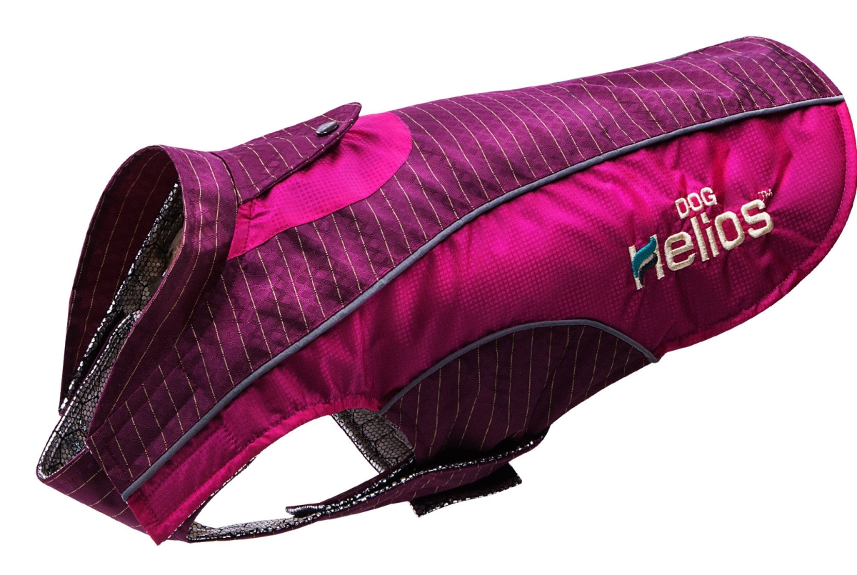 Picture of Dog Helios JKHL10PKSM Reflecta-Bolt Pet Dog Coat Jacket, Hot Pink & Purple - Small