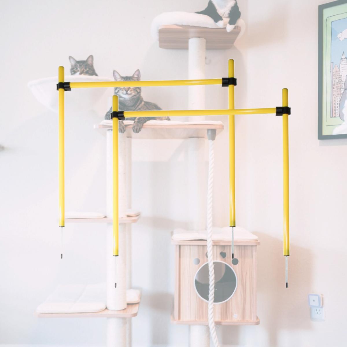 Picture of Pet Life TR2DG Jumping Hurdle Collapsible Agility Dog Trainer Kit