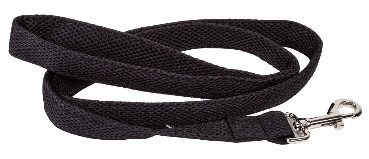 Picture of Pet Life LS14BK Aero Mesh Dual Sided Comfortable & Breathable Adjustable Mesh Dog Leash&#44; Black - One Size