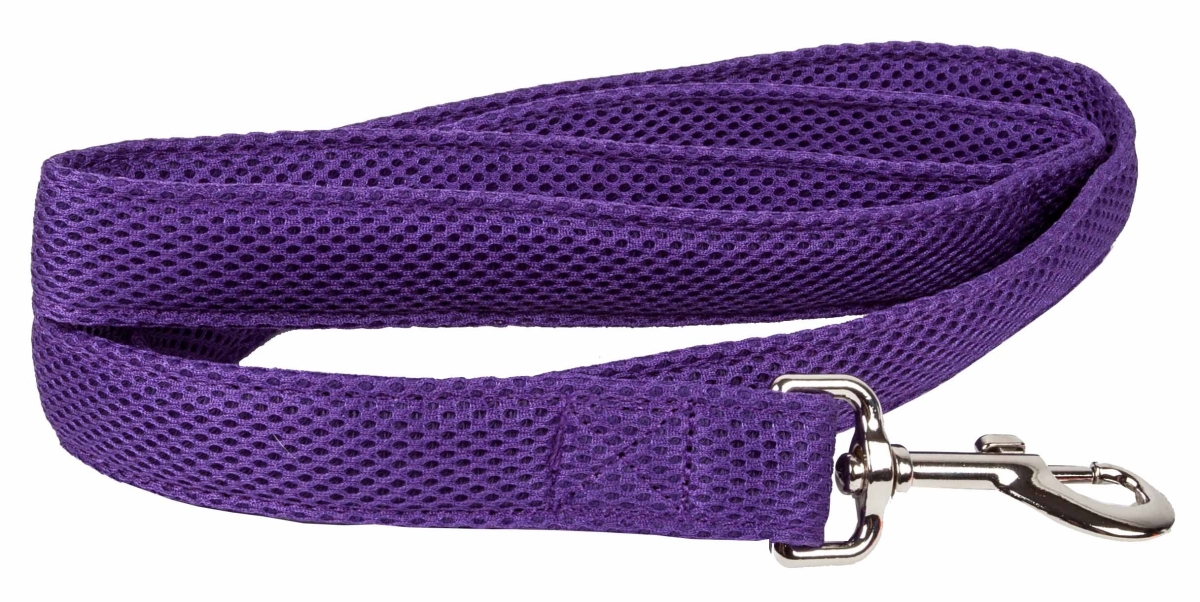 Picture of Pet Life LS14PL Aero Mesh Dual Sided Comfortable & Breathable Adjustable Mesh Dog Leash&#44; Purple - One Size