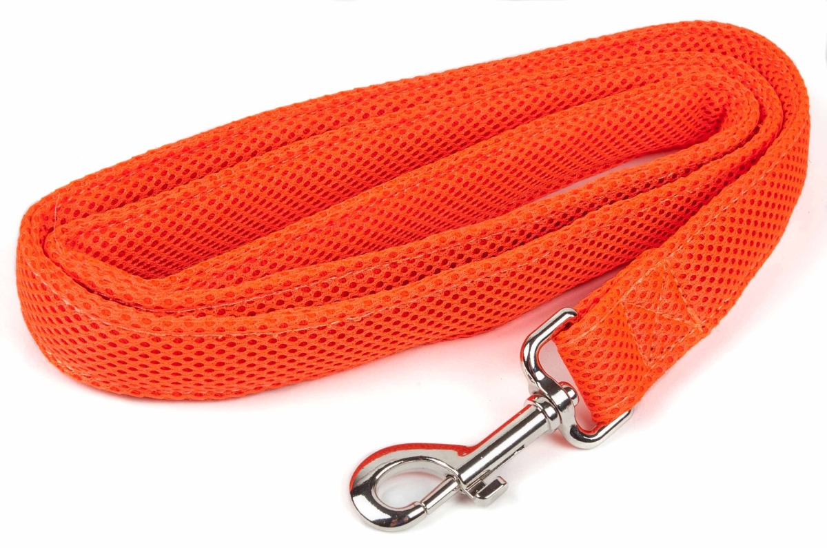 Picture of Pet Life LS14OR Aero Mesh Dual Sided Comfortable & Breathable Adjustable Mesh Dog Leash&#44; Orange - One Size