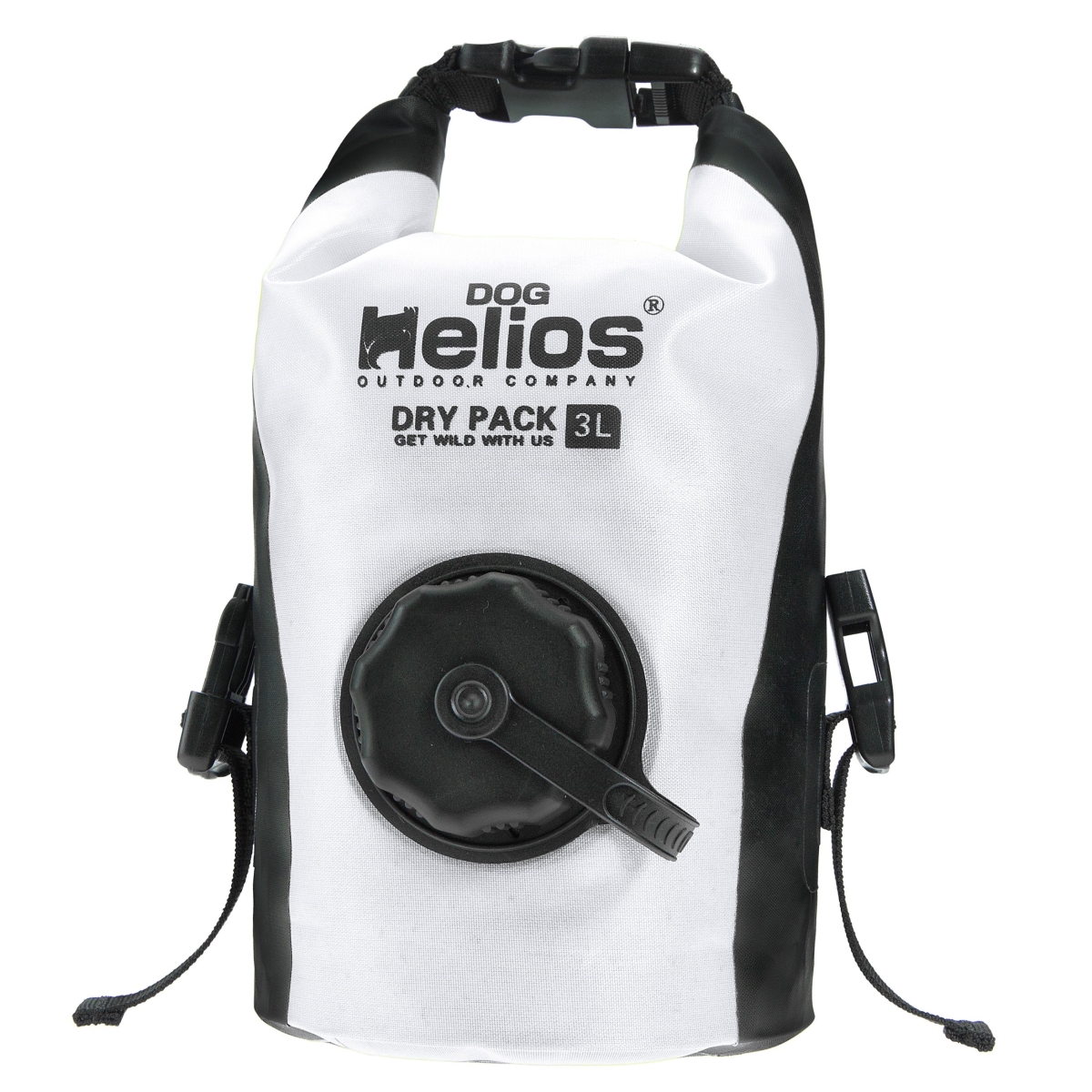 Picture of Dog Helios BG1WH Grazer Waterproof Outdoor Travel Dry Food Dispenser Bag - White - 3 ltr