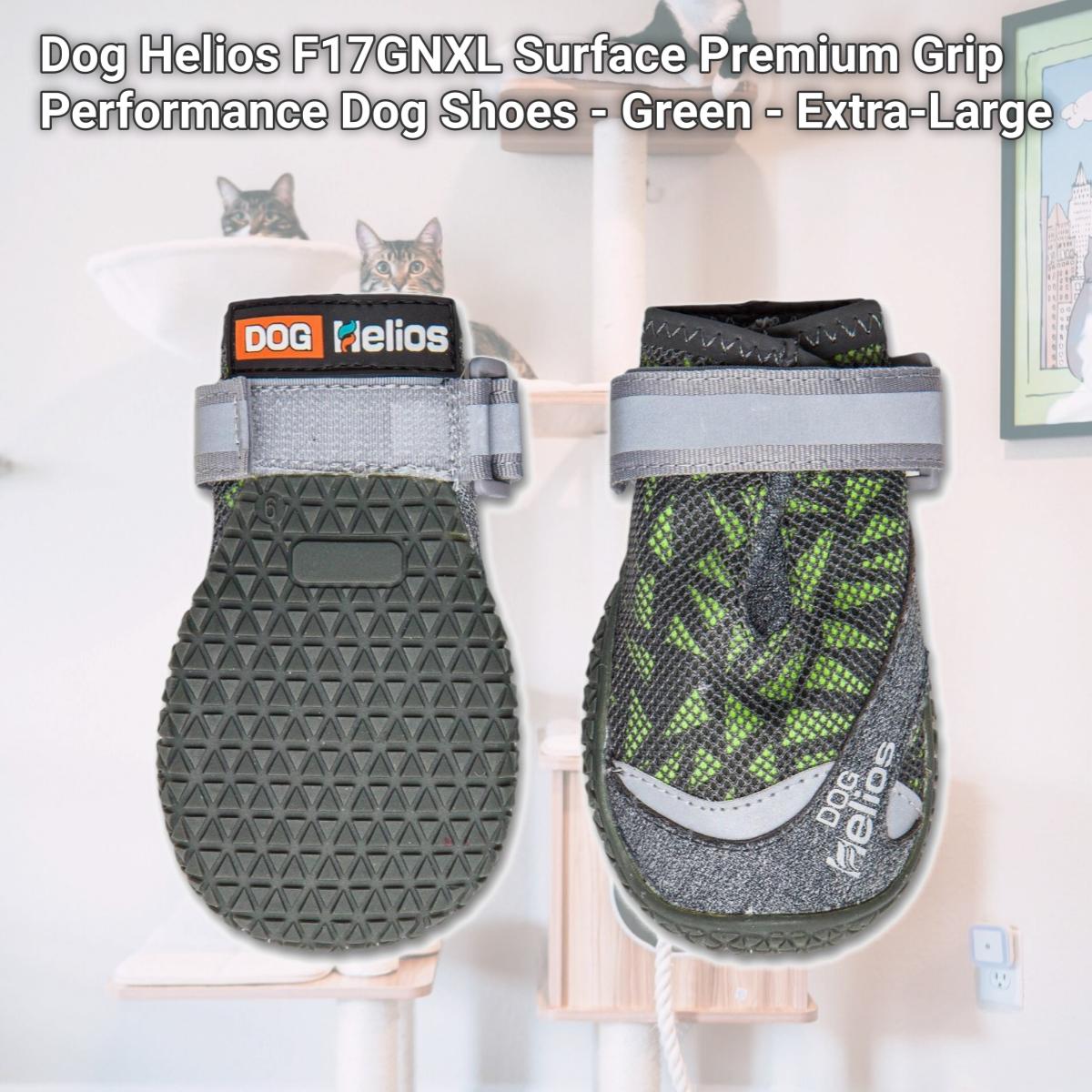 Picture of Dog Helios F17GNXL Surface Premium Grip Performance Dog Shoes - Green - Extra-Large