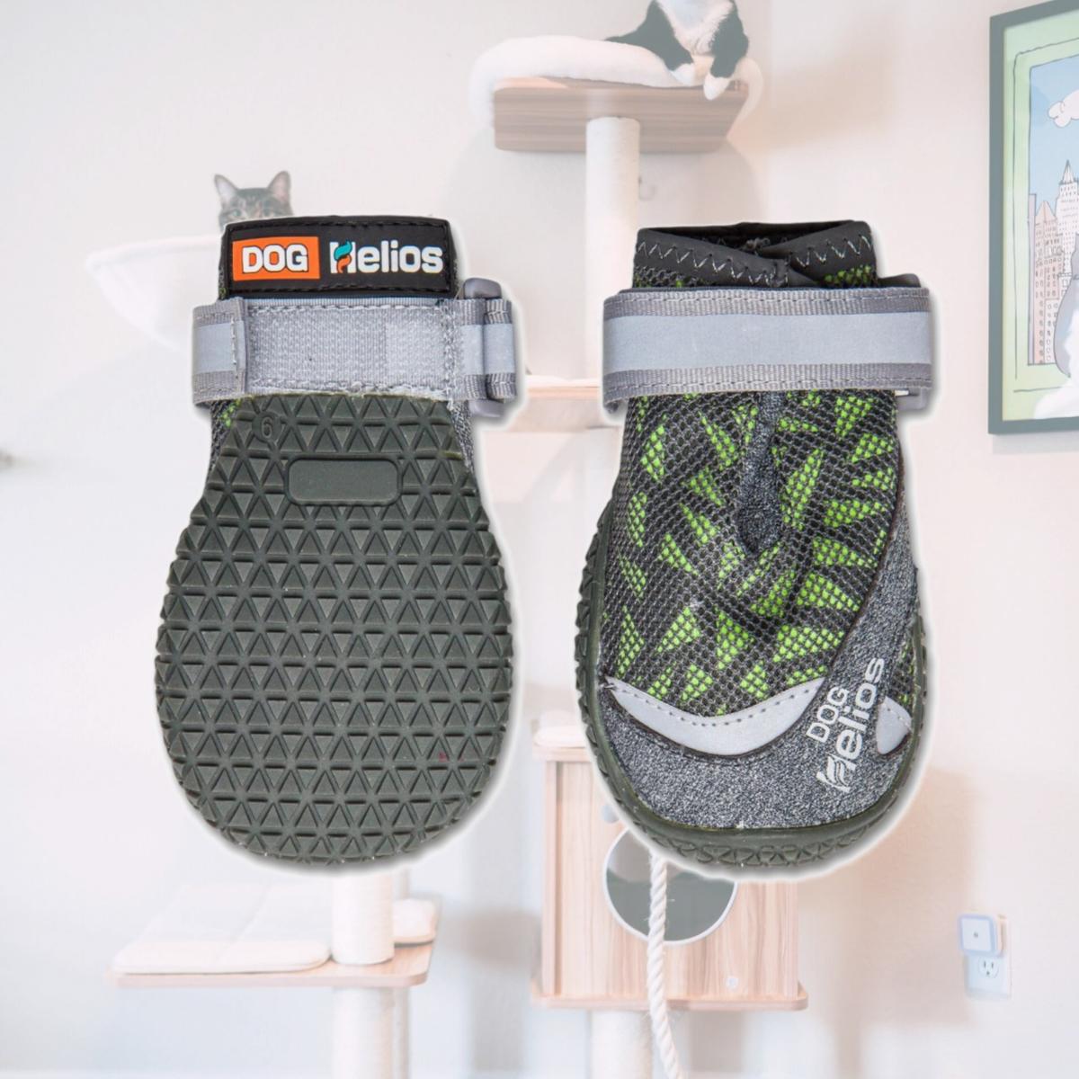 Picture of Dog Helios F17GNXL Surface Premium Grip Performance Dog Shoes - Green - Extra-Large
