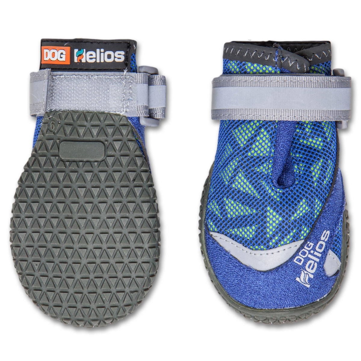 Picture of Dog Helios F17BLMD Surface Premium Grip Performance Dog Shoes - Blue - Medium