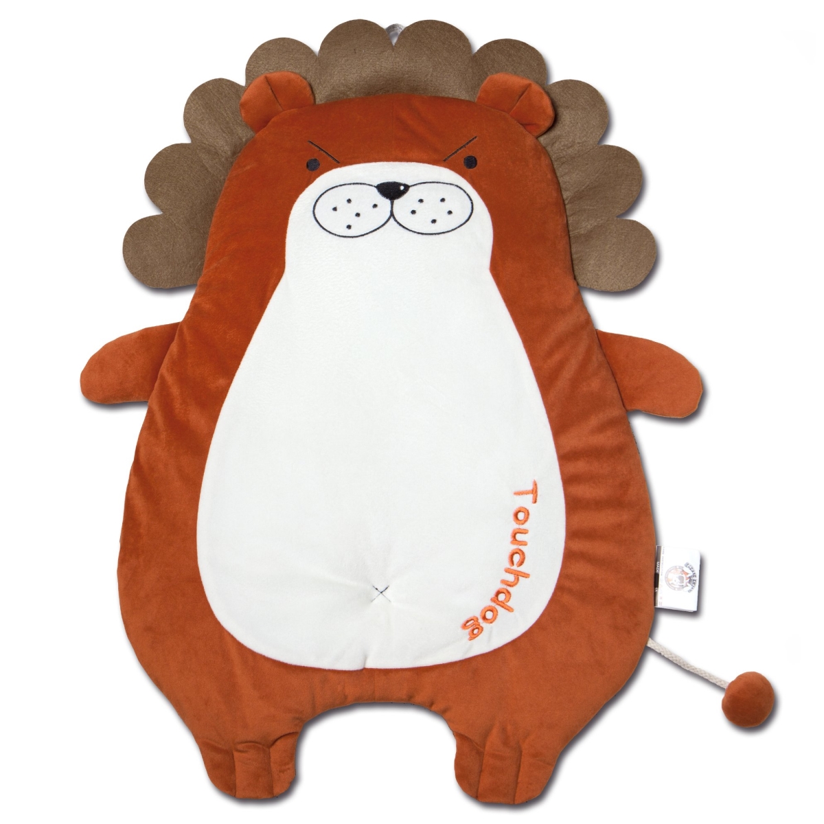 Picture of Touchdog PB68OWLG Critter Hugz Designer Character Dog Mats - Orange & White - One Size