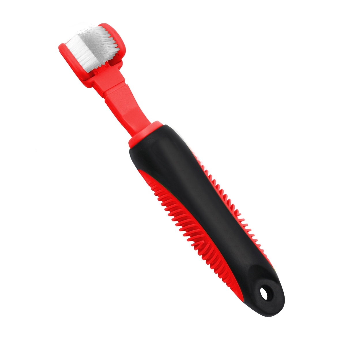 Picture of Pet Life TB1RD Denta-Clean Dual-Sided Action Bristle Pet Tooth Brush, Red - One Size
