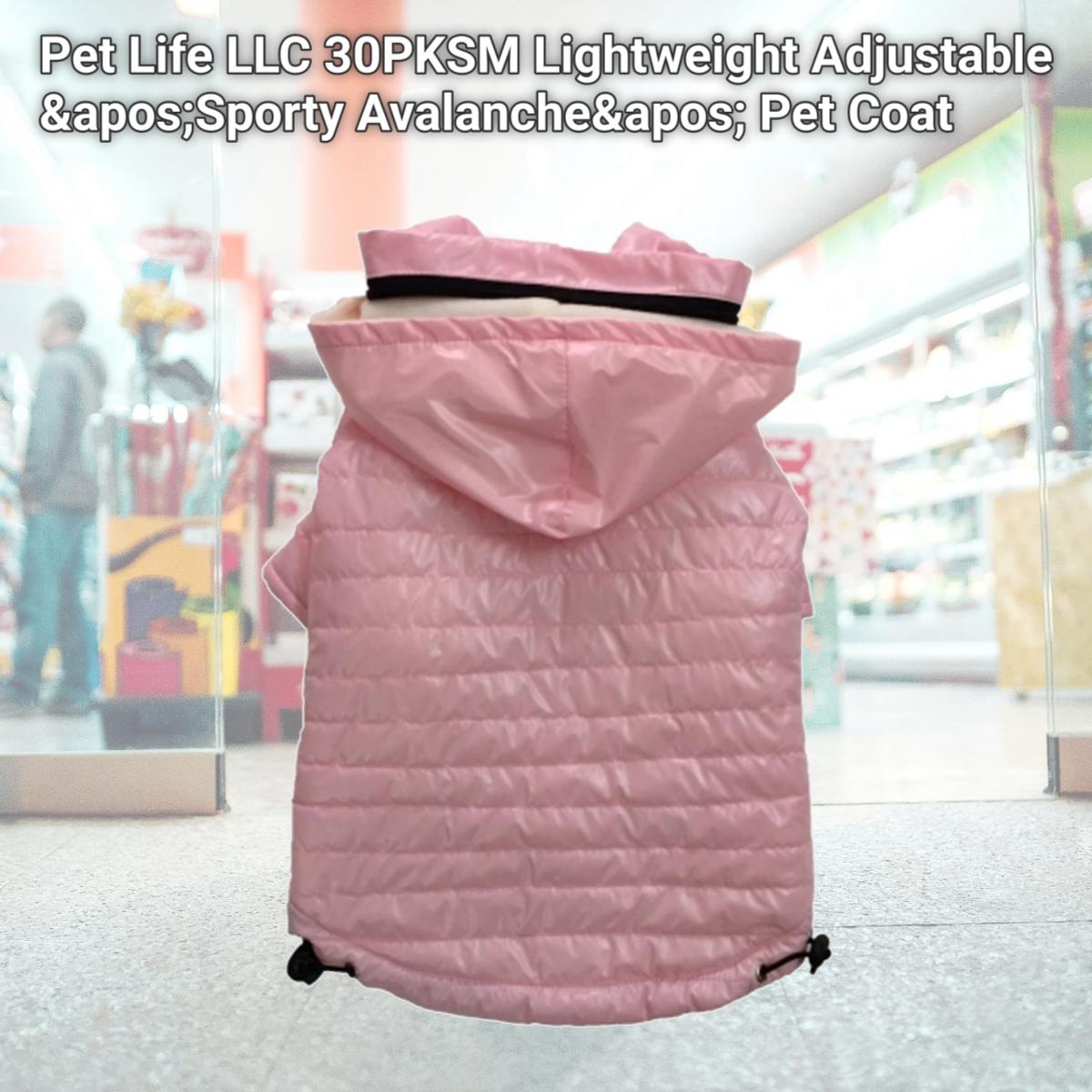 Picture of Pet Life LLC 30PKSM Lightweight Adjustable &apos;Sporty Avalanche&apos; Pet Coat