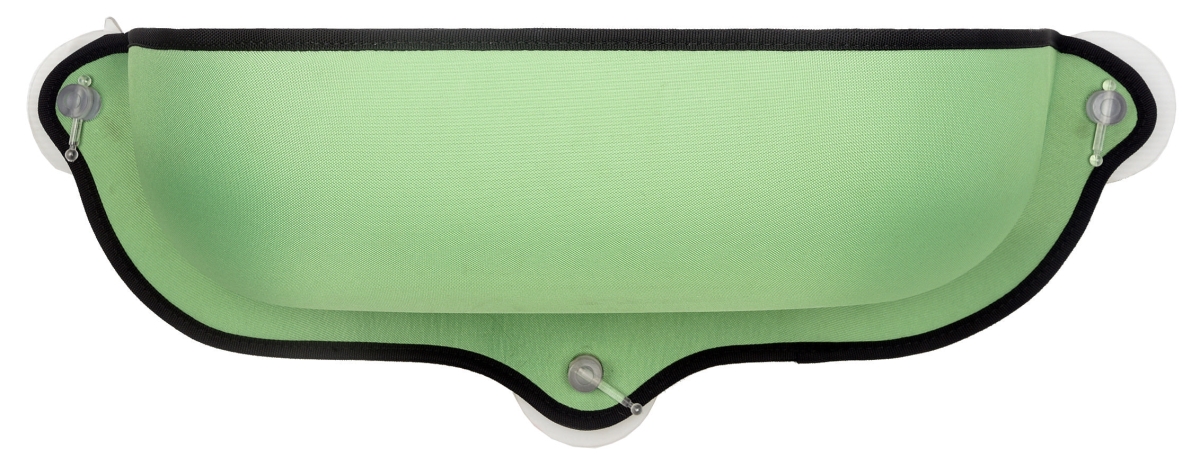 Picture of Pet Life CA5GN Gravity-Lounge Suction Cup Kitty Cat Lounger & Bed&#44; Green - One Size