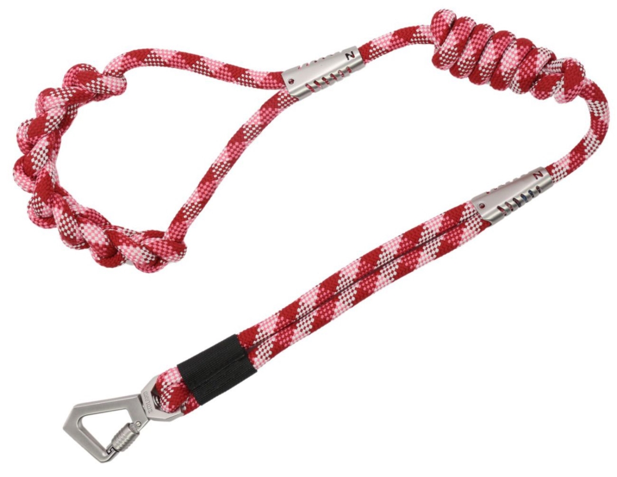 Picture of Pet Life LS18RD Neo-Craft Handmade One-Piece Knot-Gripped Training Dog Leash&#44; Red - One Size