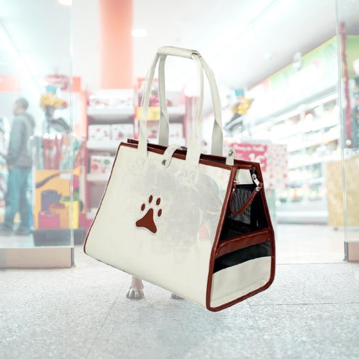 Picture of Pet Life LLC B18BLWMD Posh Paw&apos; Pet Carrier