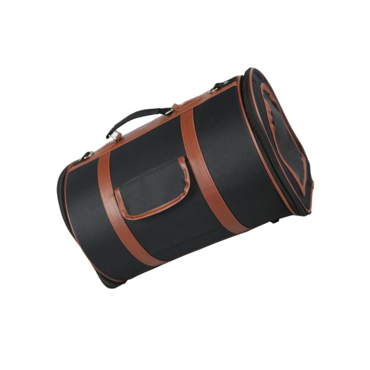 Picture of Pet Life LLC B26BRBMD Airline Approved Fashion Cylinder Posh Pet Carrier