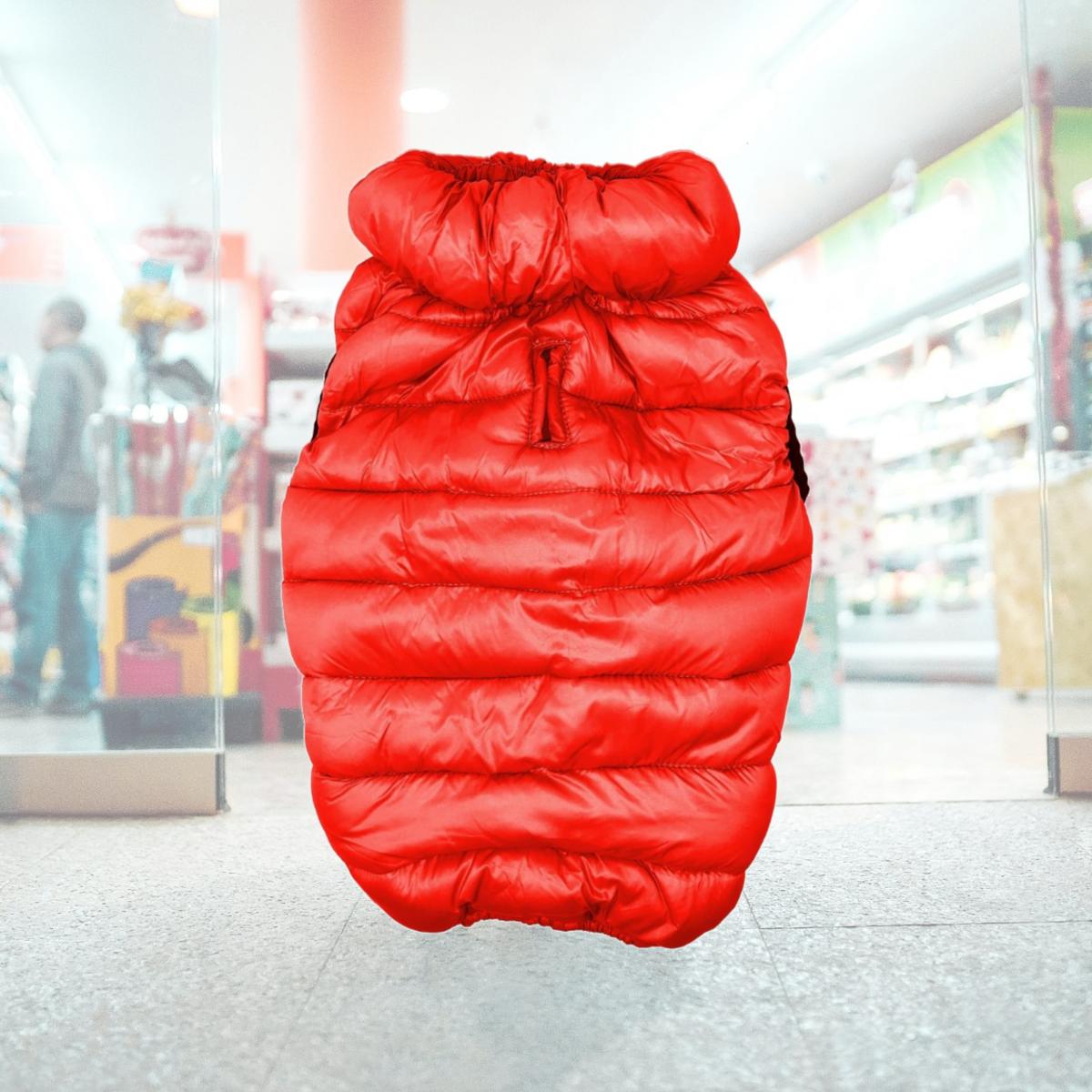 Picture of Pet Life 63RDLG Pursuit Quilted Ultra-Plush Thermal Dog Jacket, Red - Large