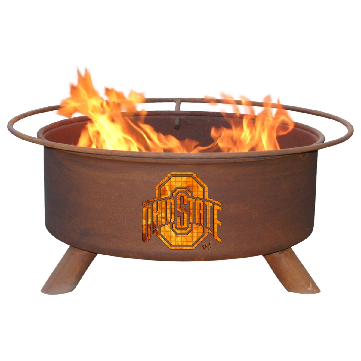 24 in. Dia. NCAA Ohio State University Fire Pit