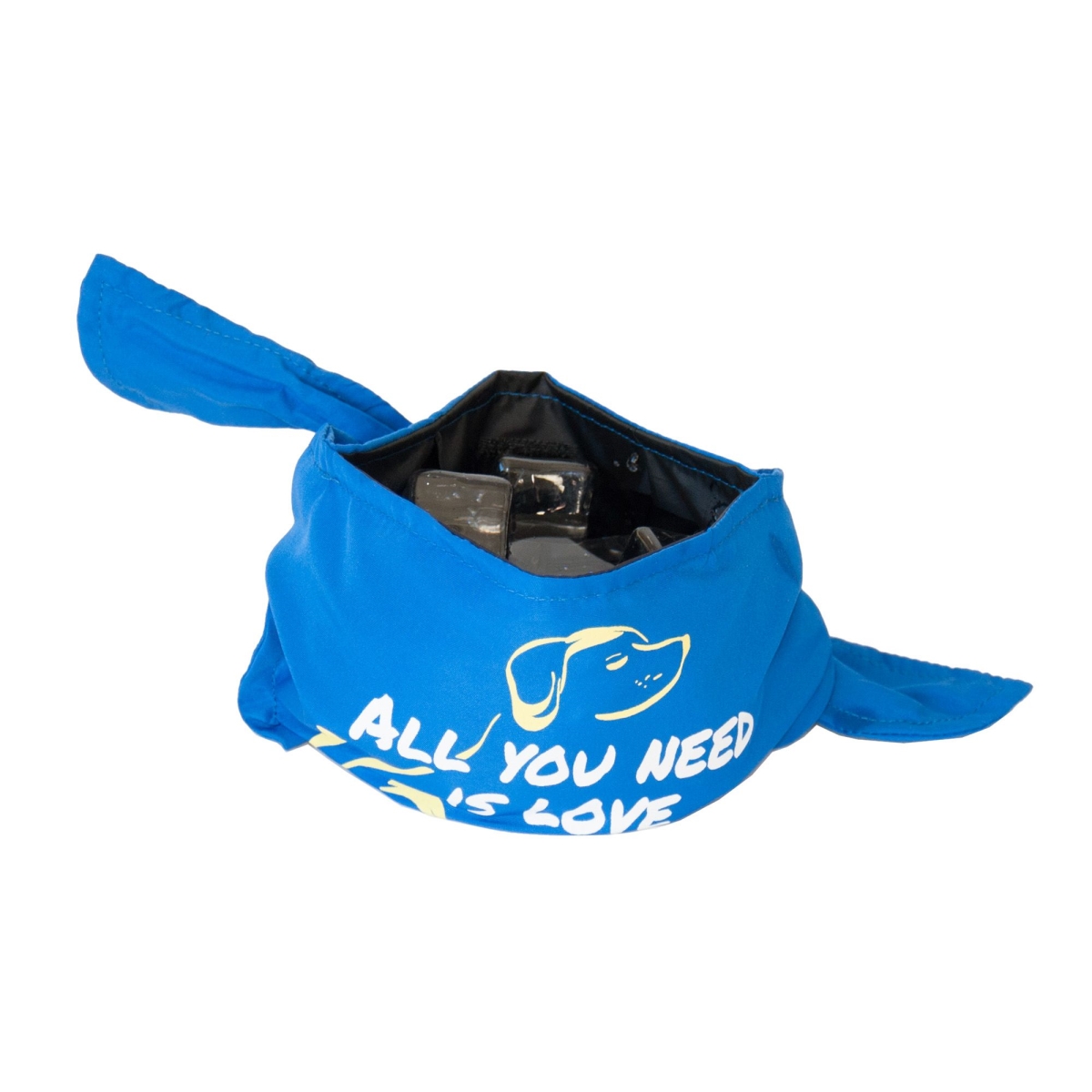 Picture of Bandana Bowl 3650341 Bowl, Blue - Small