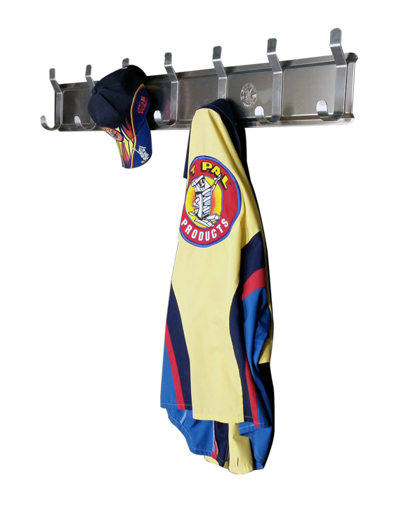 48 in. 7 Hook & Coat - Hat Rack